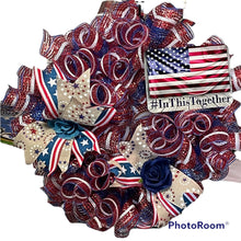 Load image into Gallery viewer, #1 In This Together USA Wreath
