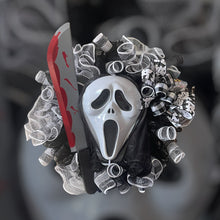 Load image into Gallery viewer, Halloween Scream Wreath Halloween Decor