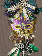 Load image into Gallery viewer, Mardi Gras Swag, Mardi Gras Decor