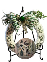 Load image into Gallery viewer, Christmas Wreath “Then Sings My Soul” Christmas Decor