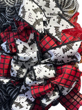 Load image into Gallery viewer, Terror Tot Mask Halloween Wreath