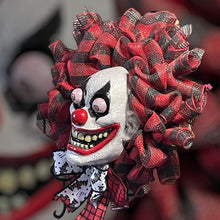 Load image into Gallery viewer, Googly Eye Clown Wreath