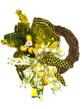Load image into Gallery viewer, Lemon Spring Summer Grapevine Wreath Home Decor