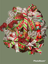 Load image into Gallery viewer, Elf Christmas Wreath
