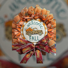 Load image into Gallery viewer, Welcome Fall Wreath