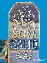 Load image into Gallery viewer, Sea Sun Sand Wreath