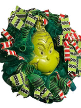 Load image into Gallery viewer, The Green Monster Christmas Wreath