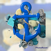 Load image into Gallery viewer, Beach Anchor Wreath