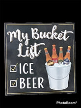 Load image into Gallery viewer, My Bucket List Ice Beer Wreath