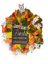 Load image into Gallery viewer, Fiesta Like There’s No Mañana Wreath Fiesta Decor