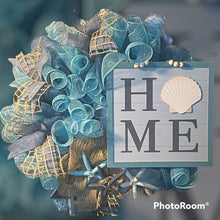 Load image into Gallery viewer, HOME Shell Wreath