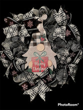Load image into Gallery viewer, Merry Christmas Gnome Wreath