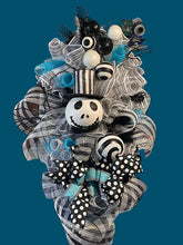 Load image into Gallery viewer, Black and White Christmas Halloween Swag