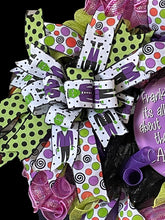 Load image into Gallery viewer, Frankly, It’s All About The Candy Halloween Wreath