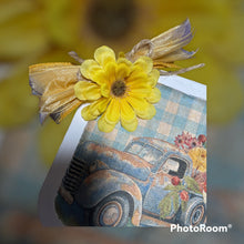 Load image into Gallery viewer, Spring Vintage  Truck Wood Display
