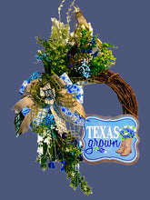 Load image into Gallery viewer, Texas Grown Grapevine Wreath