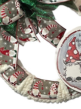 Load image into Gallery viewer, Have A Holly Jolly Christmas Gnome Wreath