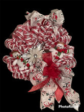 Load image into Gallery viewer, Snowmen Wreath