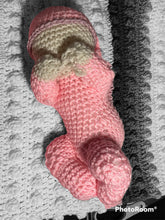 Load image into Gallery viewer, Baby Blanket and Doll Set Baby Shower Gift Baby Girl Gift