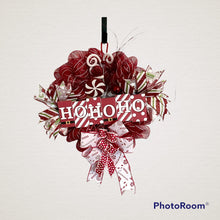 Load image into Gallery viewer, Ho Ho Ho Candy Christmas Wreath