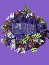 Load image into Gallery viewer, If The Shoe Fits Witch Wreath
