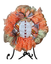 Load image into Gallery viewer, Autumn Tulle Wreath