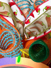 Load image into Gallery viewer, Fiesta Deco Mesh Wreath Fiesta Decor