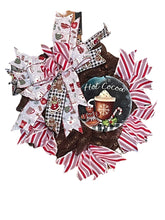 Load image into Gallery viewer, Love is Hot Cocoa Wreath, Winter Wreath, Christmas Decor