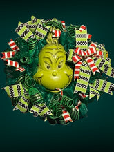 Load image into Gallery viewer, The Green Monster Christmas Wreath