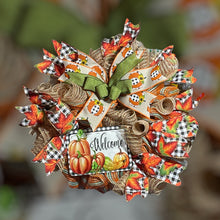 Load image into Gallery viewer, Fall Welcome Wreath
