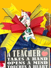 Load image into Gallery viewer, A Teacher Wreath, Teacher Gift