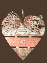 Load image into Gallery viewer, Home Sweet Home Wood Heart Shaped Door/Wall Hanger