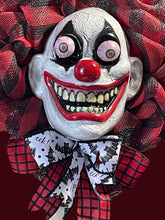 Load image into Gallery viewer, Googly Eye Clown Wreath