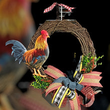 Load image into Gallery viewer, Rooster Grapevine Farmhouse Wreath