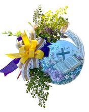 Load image into Gallery viewer, He Is Risen Easter Wreath, Easter Decor, Religious Easter
