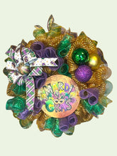 Load image into Gallery viewer, Mardi Gras, Mardi Gras Wreath, Fat Tuesday

