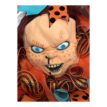 Load image into Gallery viewer, Scary Halloween Wreath, Halloween Decor
