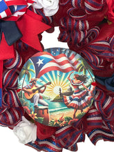 Load image into Gallery viewer, Puerto Rico Wreath, Puerto Rico Decor, WEPA, Boricua
