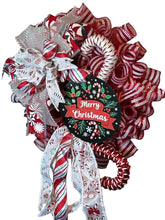 Load image into Gallery viewer, Candy Cane Christmas, Merry Christmas Wreath, Candy Christmas, Christmas Decor

