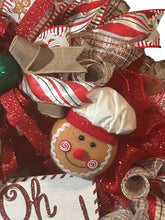 Load image into Gallery viewer, Oh Snap Gingerbread Wreath, Gingerbread Christmas, Christmas Decor
