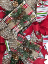 Load image into Gallery viewer, Christmas Presents Swag, Rustic Christmas, Christmas Decor, Christmas Wreath
