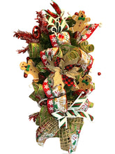 Load image into Gallery viewer, Gingerbread Swag, Christmas Decor, Gingerbread Christmas
