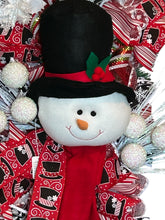 Load image into Gallery viewer, Snowman Christmas Swag, Christmas Wreath, Christmas Decor, Snowman
