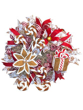 Load image into Gallery viewer, Gingerbread Christmas, Christmas Wreath, Christmas Decor
