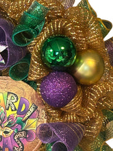Load image into Gallery viewer, Mardi Gras, Mardi Gras Wreath, Fat Tuesday
