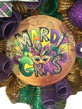 Load image into Gallery viewer, Mardi Gras, Mardi Gras Wreath, Fat Tuesday
