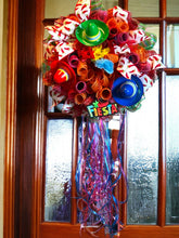 Load image into Gallery viewer, Fiesta Sombrero Wreath, Fiesta Wreath, Fiesta Decor
