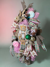 Load image into Gallery viewer, Nutcracker Gingerbread Swag, Christmas Wreath, Nutcracker Christmas, Christmas Decor
