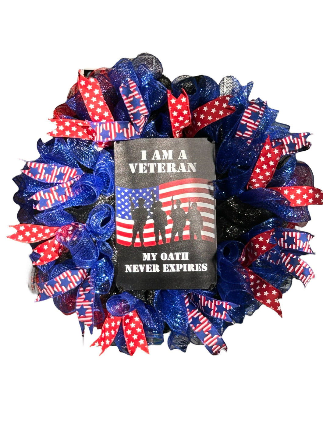 Veteran Wreath, Veteran Gift, Military Gift, Patriotic Decor