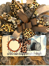 Load image into Gallery viewer, A lot Can Happen in 3 Days, Easter Wreath, Religious Easter Decor
